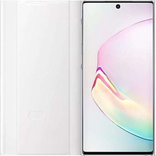 Samsung Book Synthetic Leather / Plastic White (Galaxy Note 10)