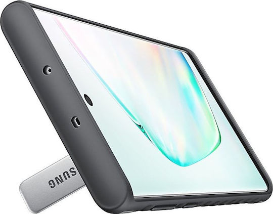 Samsung Umschlag Rückseite Kunststoff Silber (Galaxy Note 10)