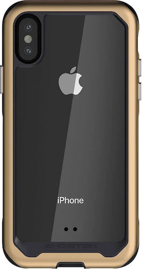 Ghostek Atomic Slim 2 Back Cover Plastic Waterproof Gold (iPhone X / Xs)