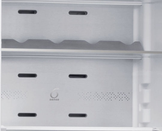 Whirlpool Ψυγειοκαταψύκτης 355lt Total NoFrost Υ201.1xΠ59.5xΒ68.8εκ. Inox W9 931D IX H