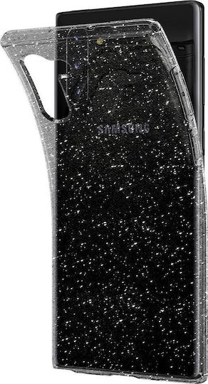 Spigen Liquid Crystal Glitter Back Cover Silicone Transparent (Galaxy Note 10)