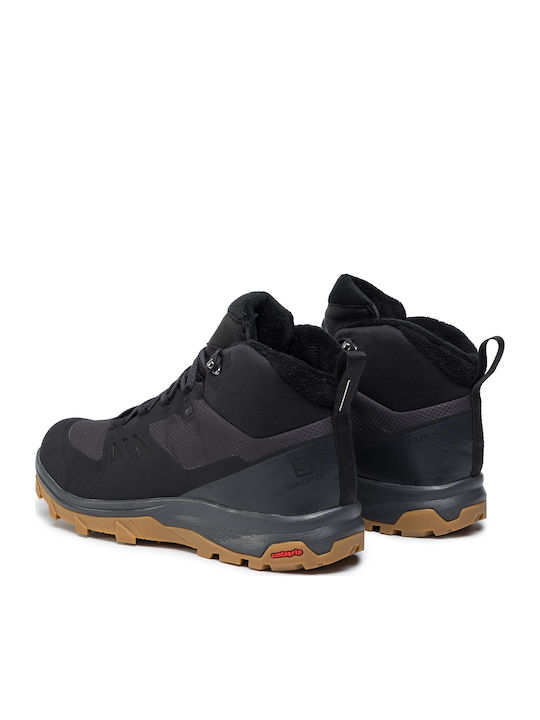 Salomon Outsnap CSWP Men's Hiking Boots Black / Ebony / Gum