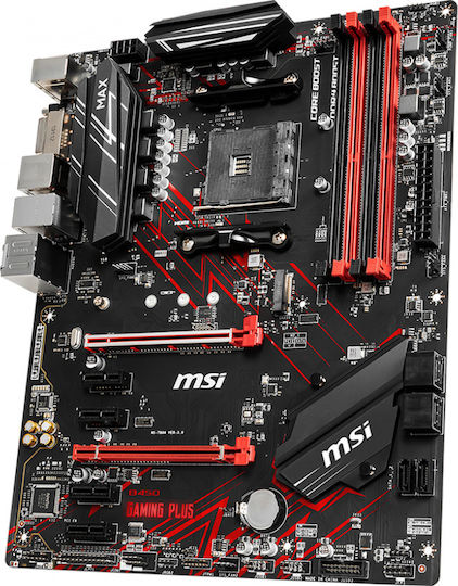 MSI B450 Gaming Plus Max Motherboard ATX με AMD AM4 Socket 7B86-016R