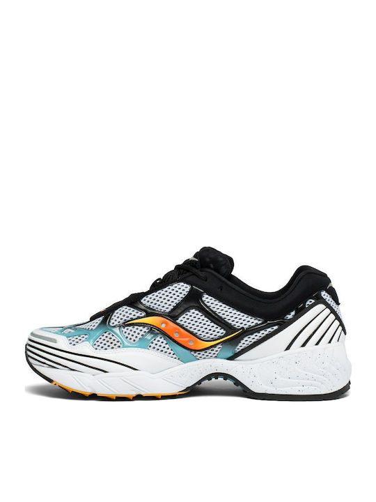 Grid Web Herren Sneakers Weiß