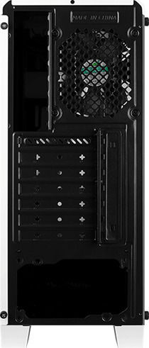 Aerocool Cylon Gaming Midi Tower Κουτί Υπολογιστή με Πλαϊνό Παράθυρο και RGB Φωτισμό Λευκό