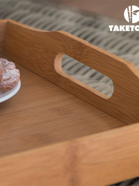 TakeTokio Bamboo Δίσκος Σερβιρίσματος 43x29x5cm