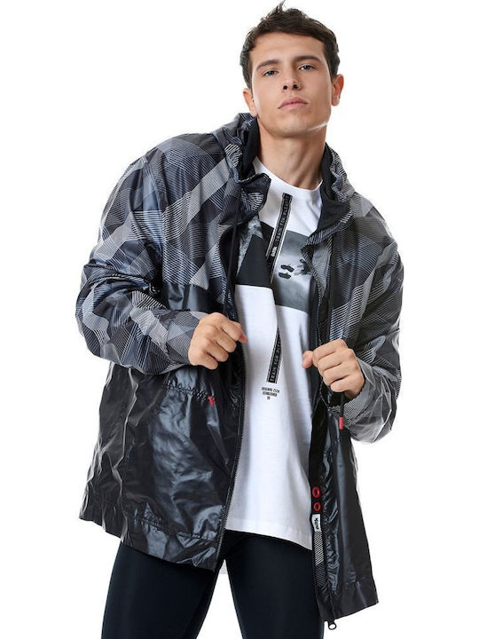 Jacke Winddicht Schwarz