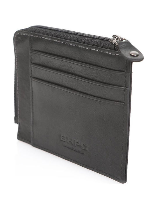 Leather Men's Wallet Cards Black