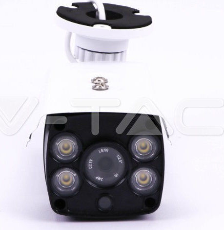 V-TAC VT-5136 Cameră de Supraveghere IP Wi-Fi Full HD 1080p Rezistentă la Apă cu Obiectiv 3.6mm