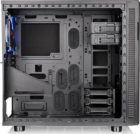 Thermaltake Suppressor F31 (Tempered Glass Edition) Gaming Middle Tower Carcasă Calculator cu Fereastră Laterală Gri