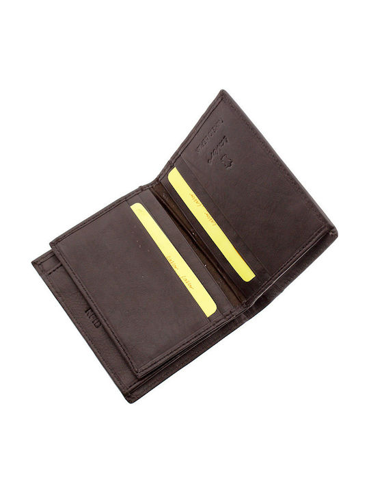Leder Herrenbrieftasche mit RFID Braun