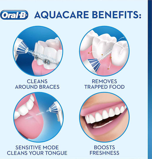 Oral-B AquaCare 6 Water Flosser Weiß