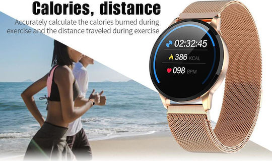 Colmi CS16 Smartwatch με Παλμογράφο (Μαύρο)