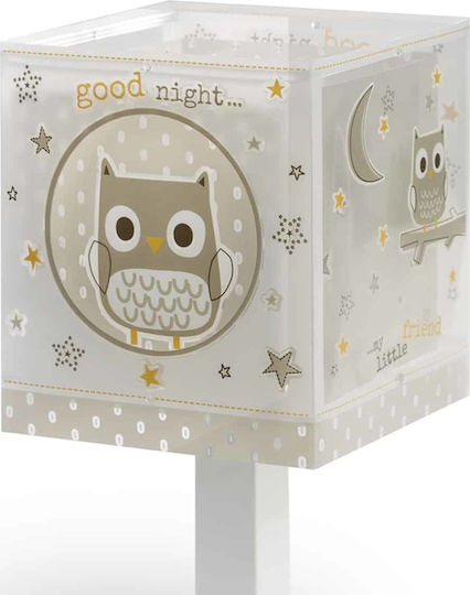 Ango Kids Portable Lamp Good Night Beige 14x14x29εκ.