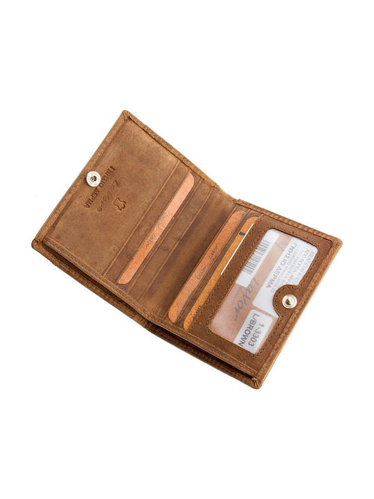 Lavor 1-3303 Herren Brieftasche Klassiker mit RFID Tabac Braun