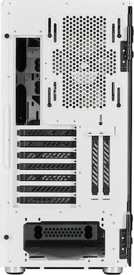 Corsair Carbide 678C Gaming Midi Tower Κουτί Υπολογιστή με Πλαϊνό Παράθυρο Λευκό