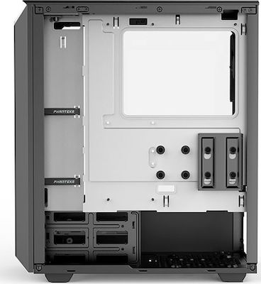 Phanteks Eclipse P300 Tempered Glass Midi Tower Компютърна кутия със странично прозорче Special Edition White