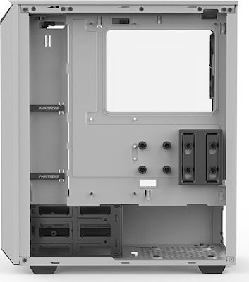 Phanteks Eclipse P300 Tempered Glass Midi Tower Κουτί Υπολογιστή με Πλαϊνό Παράθυρο Λευκό