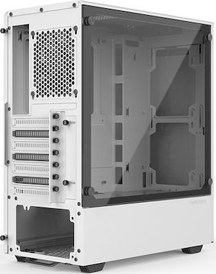 Phanteks Eclipse P300 Tempered Glass Midi Tower Κουτί Υπολογιστή με Πλαϊνό Παράθυρο Λευκό