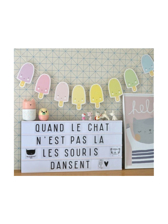 A Little Lovely Company Led Παιδικό Διακοσμητικό Φωτιστικό LightBox XL Μαύρο A Little Lovely Company Led Παιδικό Διακοσμητικό Φωτιστικό LightBox XL Μαύρο