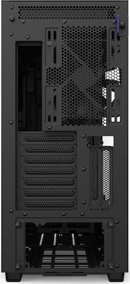 NZXT H710i RGB Gaming Midi Tower Κουτί Υπολογιστή με Πλαϊνό Παράθυρο Μαύρο