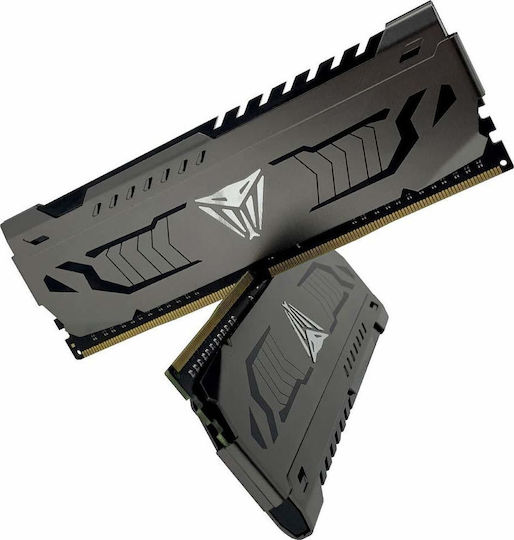 Patriot Viper Steel DDR4 16GB RAM με 2x8GB Modules και Ταχύτητα 3600 για Desktop