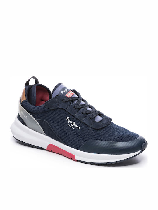 Pepe Jeans 'Nº22' Men's Sneakers Blue