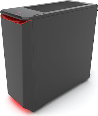 Phanteks Eclipse P400 Tempered Glass Special Edition Red