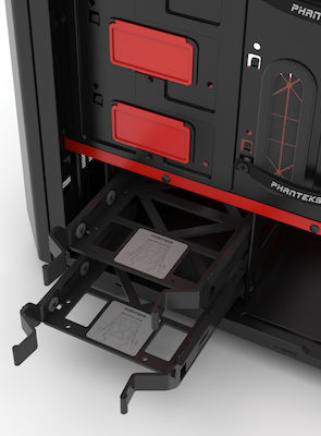 Phanteks Eclipse P400 Tempered Glass Special Edition Red