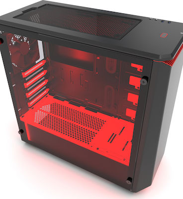 Phanteks Eclipse P400 Tempered Glass Special Edition Red