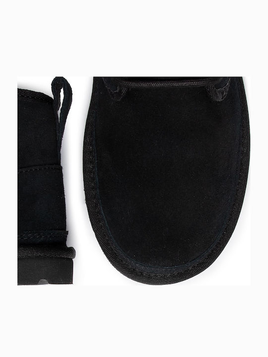 Neumel Suede Women's Ankle Boots Black