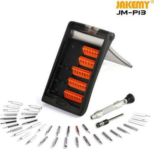 Jakemy JM-P13 Werkzeugsatz für Mobiltelefon-Reparaturwerkzeuge 54Stück JM-P13