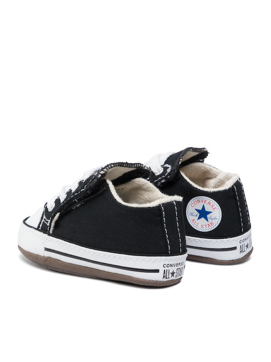 Converse Baby Sneakers Black Star Cribster Canvas