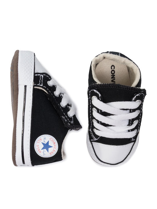 Converse Baby Sneakers Black Star Cribster Canvas