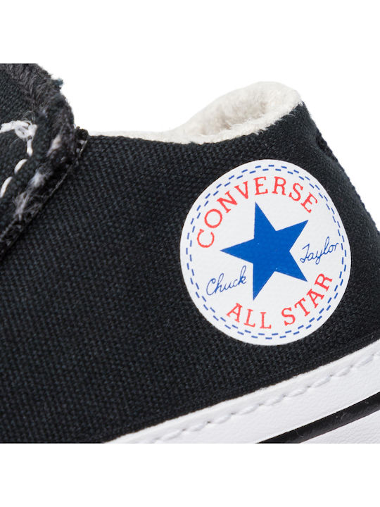 Converse Baby Sneakers Black Star Cribster Canvas