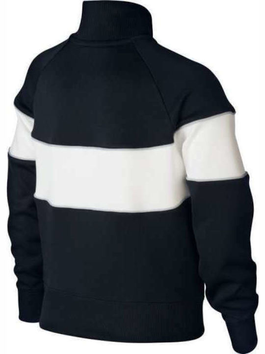Nike Παιδική Ζακέτα Φούτερ Sportswear Heritage Μαύρη