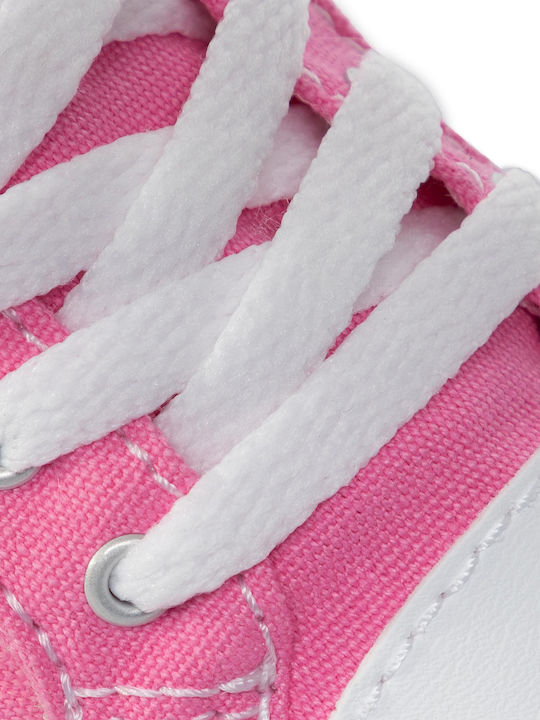Converse Baby Sneakers Pink Star Cribster Canvas