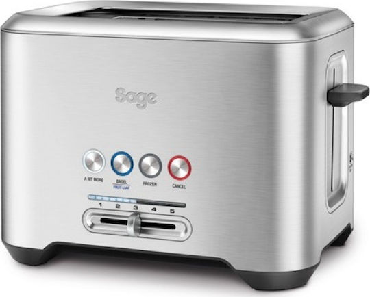 Sage A Bit More Φρυγανιέρα 2 Θέσεων 1000W Inox
