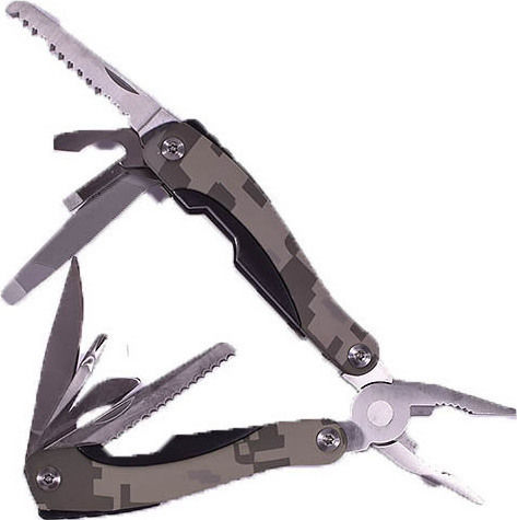 SP Souliotis Mehrfarbiges Multitool mit Scheide