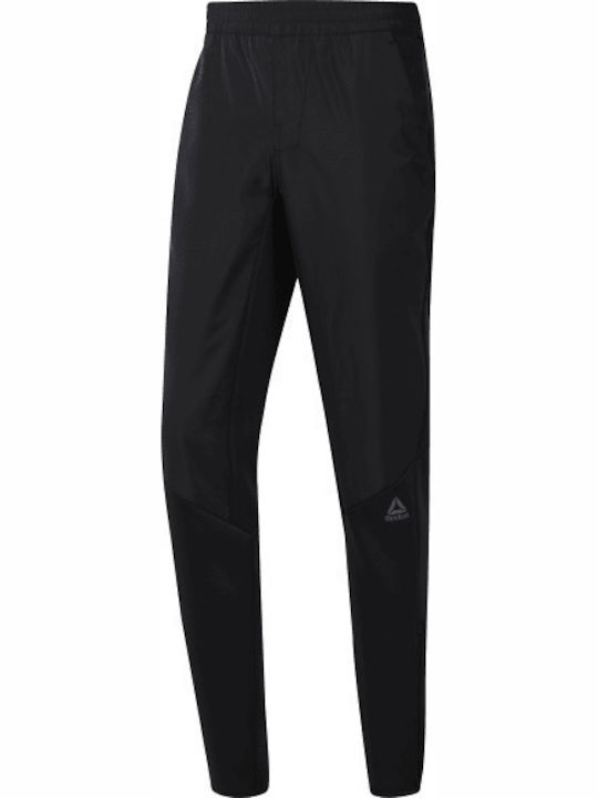 Thermowarm Sweatpants Glossy with Elastic Black