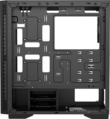 Deepcool Matrexx 50 Геймърско бюро Midi Tower Компютърна кутия със страничен прозорец Черен