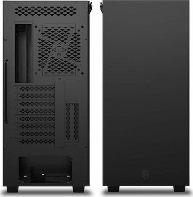 Deepcool Macube 550 Gaming Midi Tower Κουτί Υπολογιστή με Πλαϊνό Παράθυρο Μαύρο