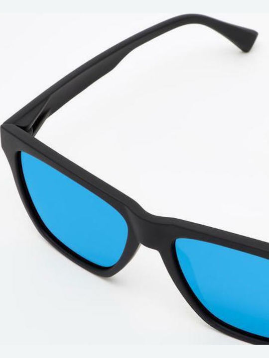 Hawkers One Lifestyle Unisex Γυαλιά Ηλίου με Κοκκάλινο Σκελετό Rubber Black Polarized Sky