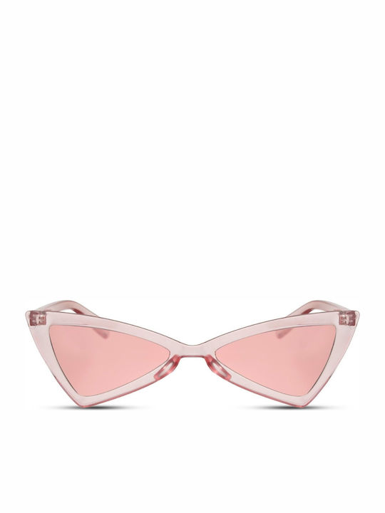 Solo-Solis Women's Sunglasses with Pink Plastic Frame NDL2267