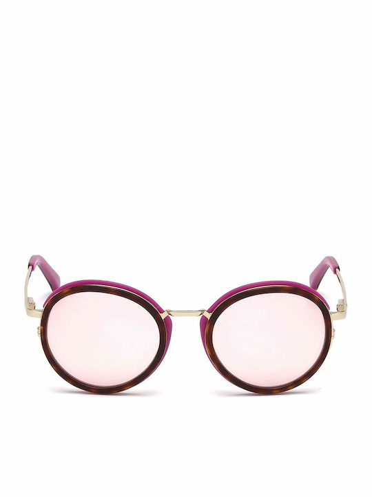 Emilio Pucci Ochelari de soare Πολύχρωμα cu Cadru & Roz Lentilă