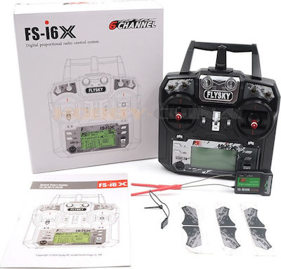 Fly Sky FS-i6 & FS-iA6B Receiver Remote Control for Drones & RC Vehicles FlySky_FS-iA6B-1