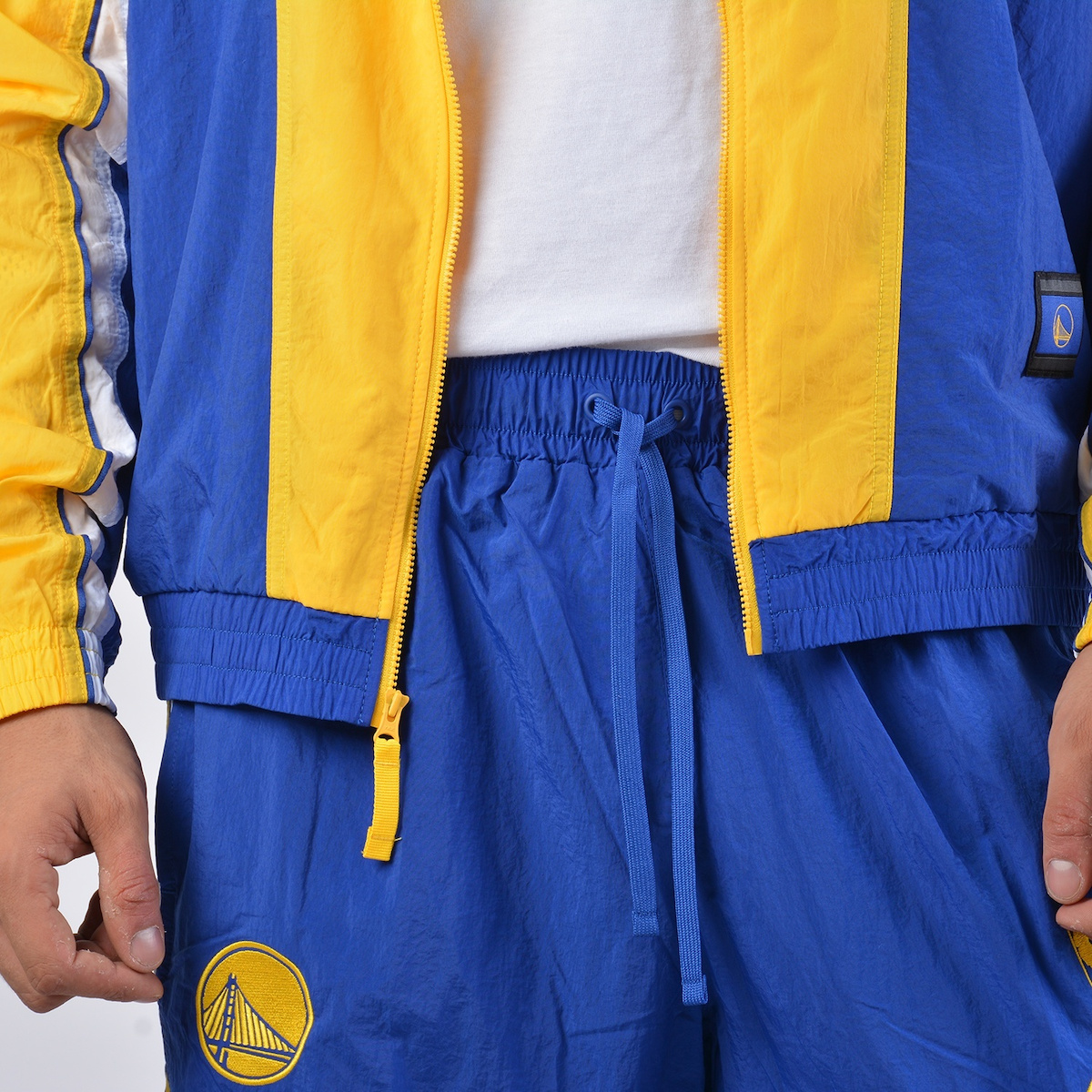NBA GOLDEN STATE WARRIORS M NK TRACKSUIT COURTSIDE