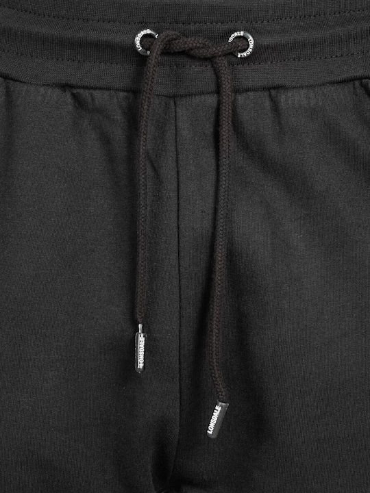 Wellingham Sweatpants with Elastic Black