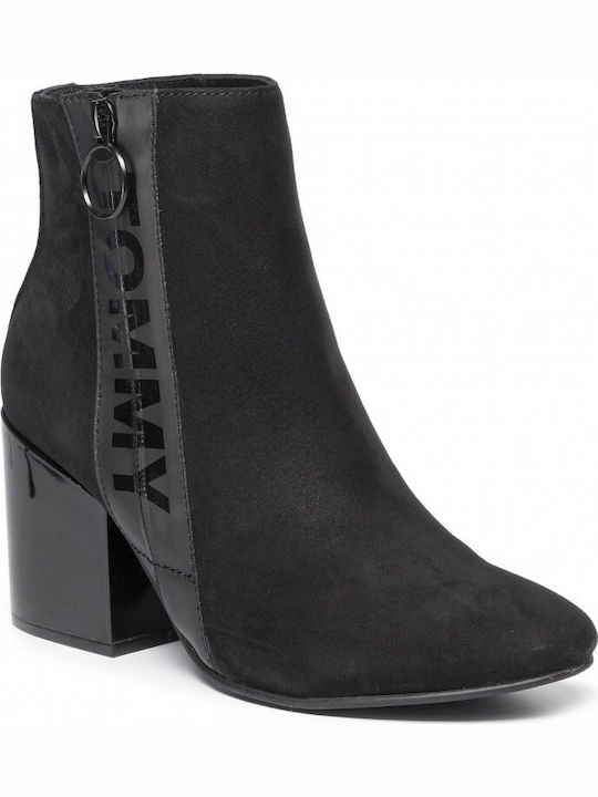 Tommy Hilfiger Ankle Boots Μαύρα EN0EN00608-990