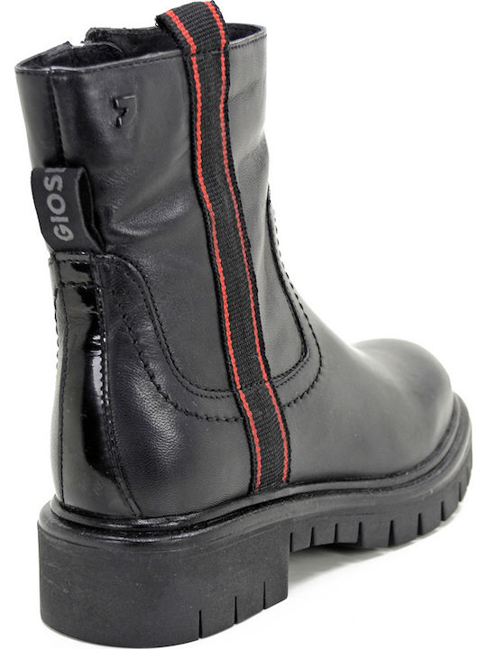 Ghete dama de piele Negru